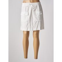 LILI SIDONIO - Jupe courte blanc en coton - Femme - Taille 38 - Modz