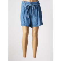 SUPERDRY - Short bleu en lyocell - Femme - Taille 42 - Modz