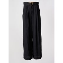 MANGO - Pantalon droit noir en polyester - Femme - Taille 40 - Modz