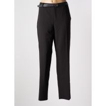 MANGO - Pantalon droit noir en polyester - Femme - Taille 44 - Modz