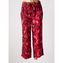 STREET ONE - Pantalon large rouge en viscose - Femme - Taille TU - Modz