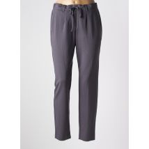 TOM TAILOR - Pantalon slim gris en viscose - Femme - Taille 40 - Modz