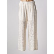 LA MAISON PAR MOLLY BRACKEN - Pantalon droit beige en polyester - Femme - Taille 40 - Modz
