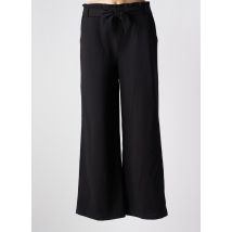 BELLITA - Pantalon droit noir en polyester - Femme - Taille 38 - Modz