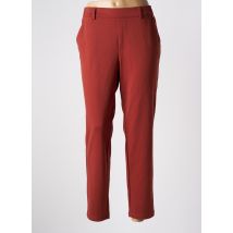 TOM TAILOR - Pantalon chino marron en polyester - Femme - Taille 42 - Modz