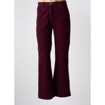 LE FABULEUX MARCEL DE BRUXELLES - Pantalon chino violet en coton - Homme - Taille 42 - Modz