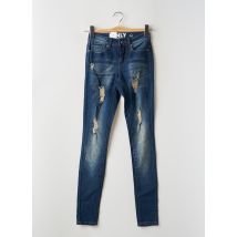 ONLY - Jeans skinny bleu en coton - Femme - Taille TU - Modz