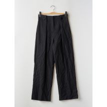 MNG - Pantalon droit noir en tencel - Femme - Taille 34 - Modz