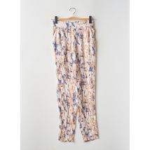 JACQUELINE DE YONG - Pantalon droit beige en viscose - Femme - Taille 36 - Modz