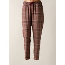 MORE & MORE - Pantalon slim rouge en polyester - Femme - Taille 38 - Modz