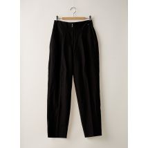 MANGO - Pantalon droit noir en polyester - Femme - Taille 32 - Modz