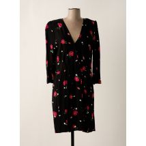 PABLO - Robe mi-longue noir en viscose - Femme - Taille 40 - Modz