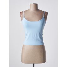 RENDEZ-VOUS - Top bleu en viscose - Femme - Taille 40 - Modz