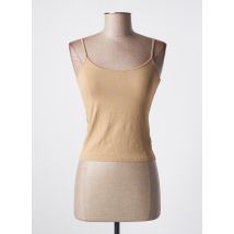 RENDEZ-VOUS - Top beige en viscose - Femme - Taille 40 - Modz