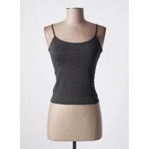 RENDEZ-VOUS - Top gris fonce en viscose - Femme - Taille 42 - Modz
