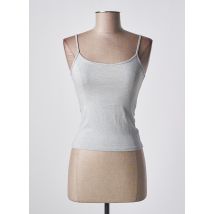 RENDEZ-VOUS - Top gris clair en viscose - Femme - Taille 40 - Modz