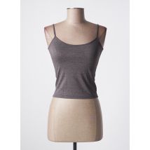 RENDEZ-VOUS - Top gris en viscose - Femme - Taille 42 - Modz