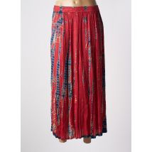 BELLA JONES - Jupe longue rouge en viscose - Femme - Taille 38 - Modz