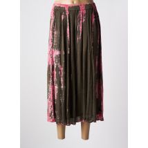 BELLA JONES - Jupe longue vert en viscose - Femme - Taille 38 - Modz