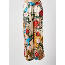 SCARLET ROOS - Pantalon large beige en polyester - Femme - Taille 36 - Modz