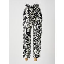 IDANO - Pantalon 7/8 noir en viscose - Femme - Taille 34 - Modz