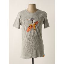 REALLY DOESN'T MATTER - T-shirt gris en coton - Homme - Taille S - Modz