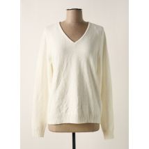 VILA - Pull blanc en viscose - Femme - Taille 38 - Modz