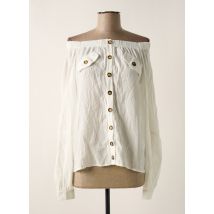 NÜ - Top blanc en coton - Femme - Taille 36 - Modz