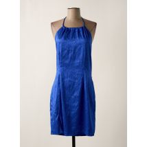 OLGA LEYERS - Robe mi-longue bleu en polyester - Femme - Taille 38 - Modz