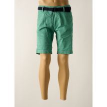 PETROL INDUSTRIES - Bermuda vert en coton - Homme - Taille 38 - Modz