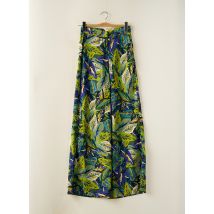 MORGAN - Pantalon large vert en polyester - Femme - Taille 34 - Modz