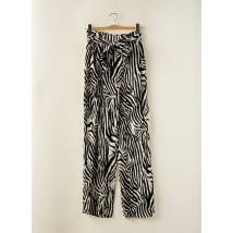 MNG - Pantalon droit noir en viscose - Femme - Taille 34 - Modz