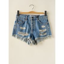 SUBDUED - Short bleu en coton - Femme - Taille W24 - Modz