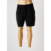 WOODBIRD - Bermuda noir en coton - Homme - Taille 44 - Modz