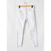 MANGO - Jeans coupe slim blanc en coton - Femme - Taille 38 - Modz