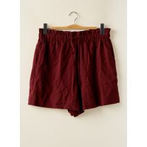 ASTRID BLACK LABEL - Short rouge en lyocell - Femme - Taille 44 - Modz