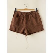SUBDUED - Short marron en coton - Femme - Taille W30 - Modz