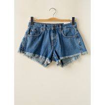 SUBDUED - Short bleu en coton - Femme - Taille W22 - Modz
