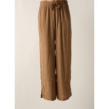 OPUS - Pantalon droit marron en viscose - Femme - Taille 42 - Modz