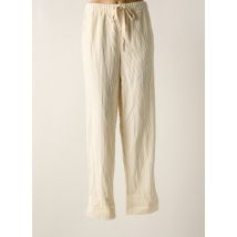 OPUS - Pantalon droit blanc en coton - Femme - Taille 40 - Modz