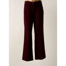 LE FABULEUX MARCEL DE BRUXELLES - Pantalon droit violet en coton - Femme - Taille 42 - Modz