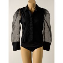 FOUDRE BY AURELIE VAN DAELEN - Body noir en coton - Femme - Taille 40 - Modz