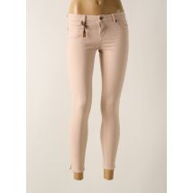 ONLY - Pantalon slim rose en coton - Femme - Taille TU - Modz