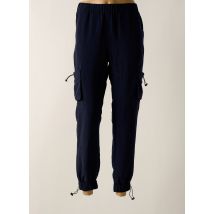 CEMI BY CÉLINE - Pantalon cargo bleu en polyester - Femme - Taille 36 - Modz