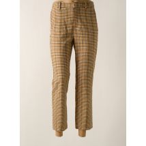 L'IMPECCABLE MARCEL - Pantalon chino beige en polyester - Femme - Taille 38 - Modz