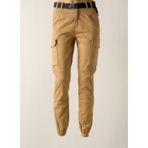 TALLY WEIJL - Pantalon cargo beige en coton - Femme - Taille 36 - Modz
