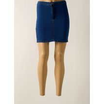 TALLY WEIJL - Jupe courte bleu en coton - Femme - Taille 34 - Modz