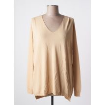 JULIA PARIS - Pull beige en viscose - Femme - Taille TU - Modz