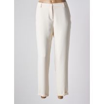 PABLO - Pantalon chino beige en polyester - Femme - Taille 42 - Modz