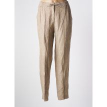 GERARD DAREL - Pantalon chino beige en lin - Femme - Taille 44 - Modz
